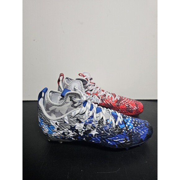 New Under Armour UA Spotlight Clone MC LE USA Football Cleats Men's Size 11 - Picture 4 of 9